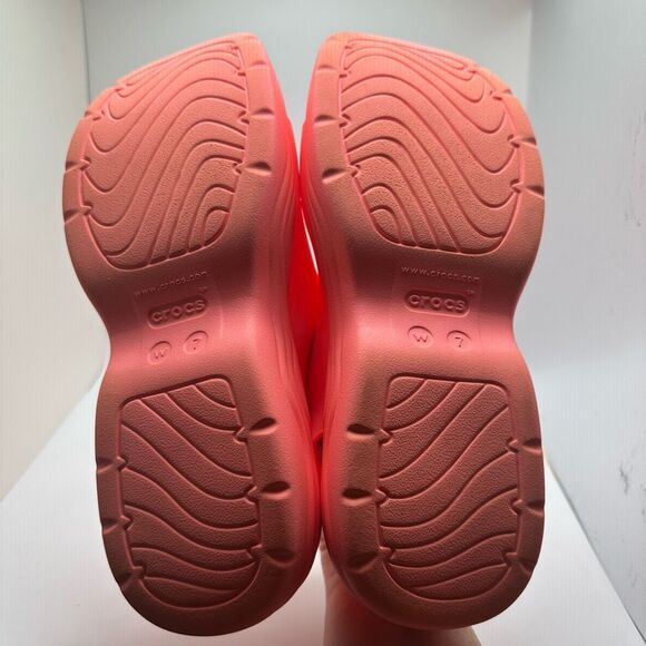 CROCS WOMENS SKYLINE SANDAL PINK WOMENS  7 - RETURN - Picture 5 of 7